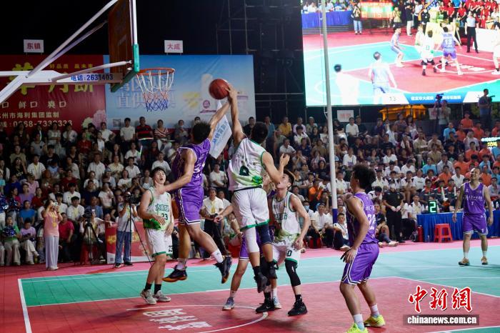 茂名墟BA男子篮球联赛开启，体育赛事成为乡村振
